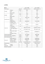 Preview for 6 page of Kaysun Frigicoll KAM-DN7 Technical Manual