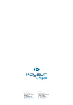 Preview for 12 page of Kaysun KC-02.1 H Owner'S Manual