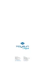 Preview for 28 page of Kaysun KCCT-64 I (B) Installation And Owner'S Manual