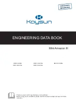 Предварительный просмотр 1 страницы Kaysun KMF-100 DVN4 Engineering Data Book