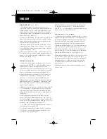 Предварительный просмотр 8 страницы Kaz FSW-505E User Instructions