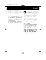 Предварительный просмотр 9 страницы Kaz FSW-505E User Instructions