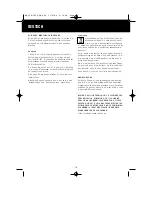 Предварительный просмотр 12 страницы Kaz FSW-505E User Instructions