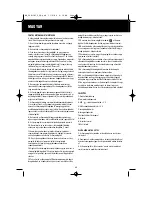 Предварительный просмотр 42 страницы Kaz FSW-505E User Instructions