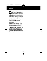 Предварительный просмотр 44 страницы Kaz FSW-505E User Instructions