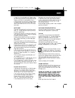 Предварительный просмотр 53 страницы Kaz FSW-505E User Instructions