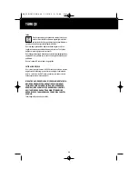 Предварительный просмотр 60 страницы Kaz FSW-505E User Instructions