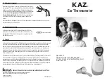 Preview for 1 page of Kaz V971CFN-CAN Quick Start Manual