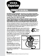 Kaz Vicks V200 Owner'S Manual preview