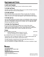 Preview for 6 page of Kaz Vicks V200 Owner'S Manual