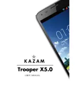 Предварительный просмотр 1 страницы KaZAM Trooper X4.0 User Manual