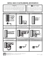 KB Electronics KBCC-125 Installation And Operations preview