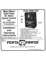 KB Electronics KBMD-240D Installation And Operating Instructions Manual preview