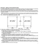 Предварительный просмотр 7 страницы KB Electronics KBMD-240D Installation And Operating Instructions Manual