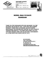 KBC BAH-1010AVS Instruction Manual preview