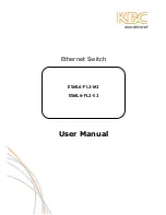 Preview for 1 page of KBC ESML6-FL2-M2 User Manual