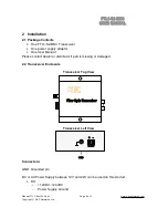 Предварительный просмотр 6 страницы KBC FTL1-S2-MSC User Manual