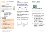 Preview for 1 page of KBC WES2HT-XB-AA Quick Start Manual