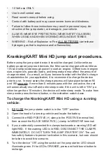 Preview for 5 page of KBi KrankingKART Mini HD Manual