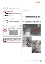 Preview for 9 page of KBL 4800a Assembly Instructions Manual