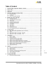 Preview for 3 page of KBL 7000 Operating Instructions Manual