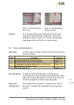 Preview for 21 page of KBL 7000 Operating Instructions Manual