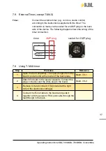 Preview for 37 page of KBL 7000 Operating Instructions Manual