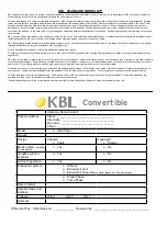 Preview for 56 page of KBL 7000 Operating Instructions Manual