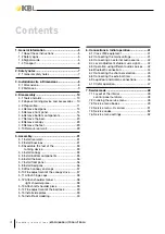 Preview for 4 page of KBL 7900a Assembly Instructions & Menu Settings