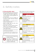 Preview for 7 page of KBL 7900a Assembly Instructions & Menu Settings