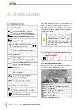 Предварительный просмотр 10 страницы KBL 7900a Assembly Instructions & Menu Settings