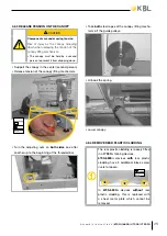 Предварительный просмотр 25 страницы KBL 7900a Assembly Instructions & Menu Settings