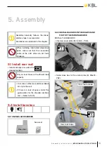 Предварительный просмотр 31 страницы KBL 7900a Assembly Instructions & Menu Settings