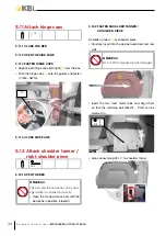 Предварительный просмотр 38 страницы KBL 7900a Assembly Instructions & Menu Settings