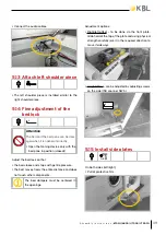 Предварительный просмотр 39 страницы KBL 7900a Assembly Instructions & Menu Settings