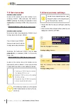 Preview for 52 page of KBL 7900a Assembly Instructions & Menu Settings