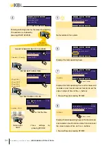 Preview for 54 page of KBL 7900a Assembly Instructions & Menu Settings