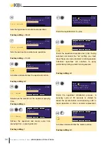 Preview for 58 page of KBL 7900a Assembly Instructions & Menu Settings