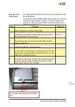 Preview for 13 page of KBL megaSun 4000 Super Power Operating Instructions Manual