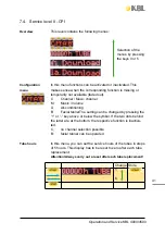 Preview for 41 page of KBL megaSun 4000 Super Power Operating Instructions Manual