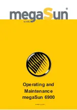 Preview for 1 page of KBL megaSun 6900 Series Operating And Maintenance Manual