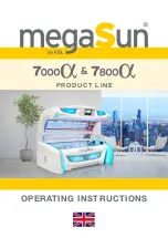 KBL MegaSun 7000a Operating Instructions Manual preview