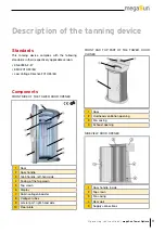 Предварительный просмотр 9 страницы KBL megaSun Tower Optima Operating Instructions Manual