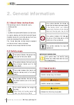 Preview for 6 page of KBL Tower pureENERGY 5.0 Operating Instructions Manual