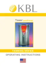 Предварительный просмотр 1 страницы KBL Tower pureEnergy Operating Instructions Manual