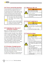 Preview for 11 page of KBL Tower pureEnergy Operating Instructions Manual