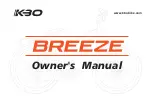 KBO Breeze Owner'S Manual preview