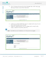 Preview for 20 page of KbPort BPSim User Manual