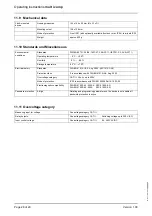 Предварительный просмотр 34 страницы KBR Multicomp 2F144-NC-1V1C06RO Operating Instructions, Technical Parameters