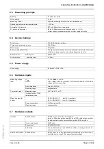 Preview for 63 page of KBR multicomp 4D6-ESBSDS-1V1C6RO Operating Instructions, Technical Parameters